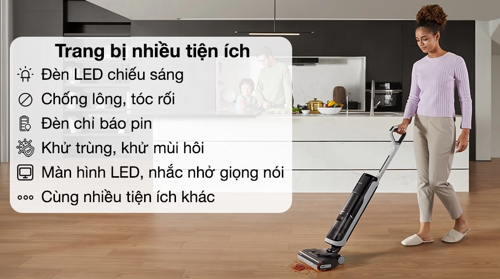 Máy hút bụi cầm tay lau sàn Dreame H14