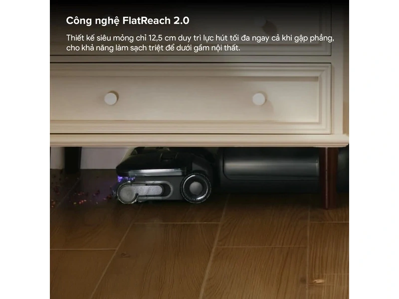 Máy Hút Bụi Lau Nhà Roborock F25 Pro Steam Gen 2 Combo