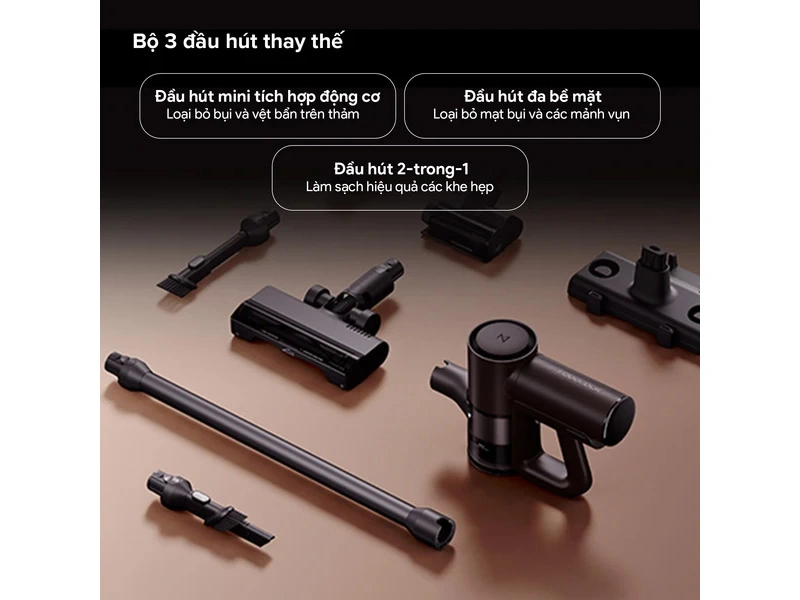 Máy Hút Bụi Lau Nhà Roborock F25 Pro Steam Gen 2 Combo