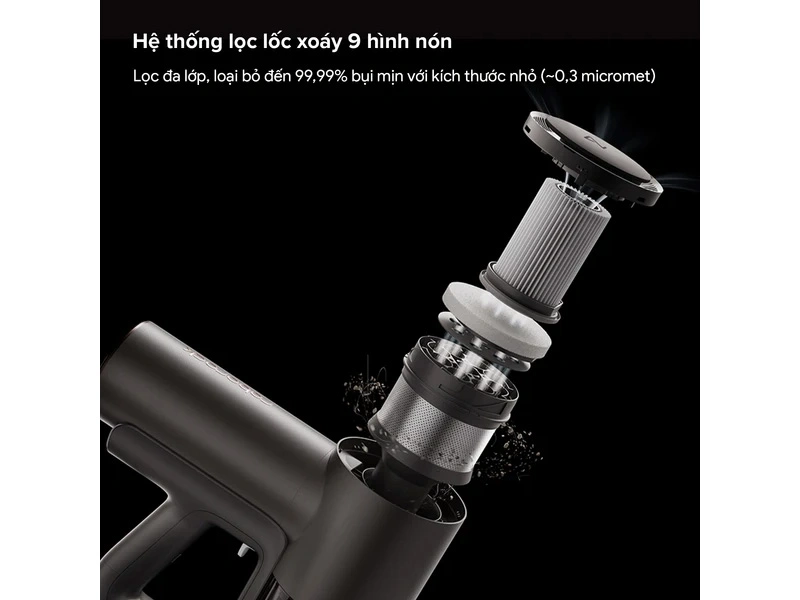 Máy Hút Bụi Lau Nhà Roborock F25 Pro Steam Gen 2 Combo