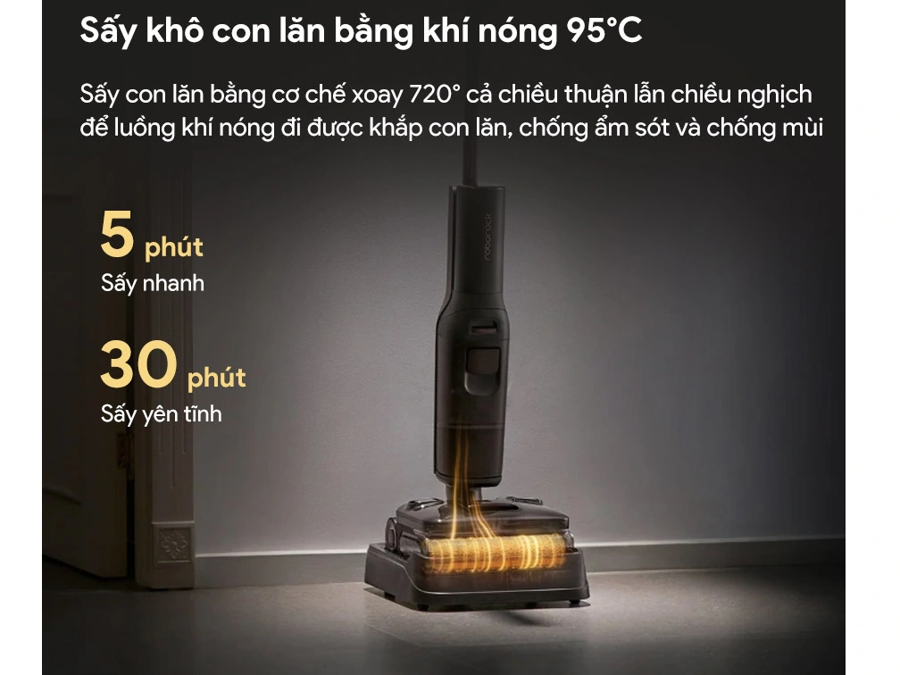 Máy Hút Bụi Lau Nhà Roborock F25 Ultra Steam Gen 2