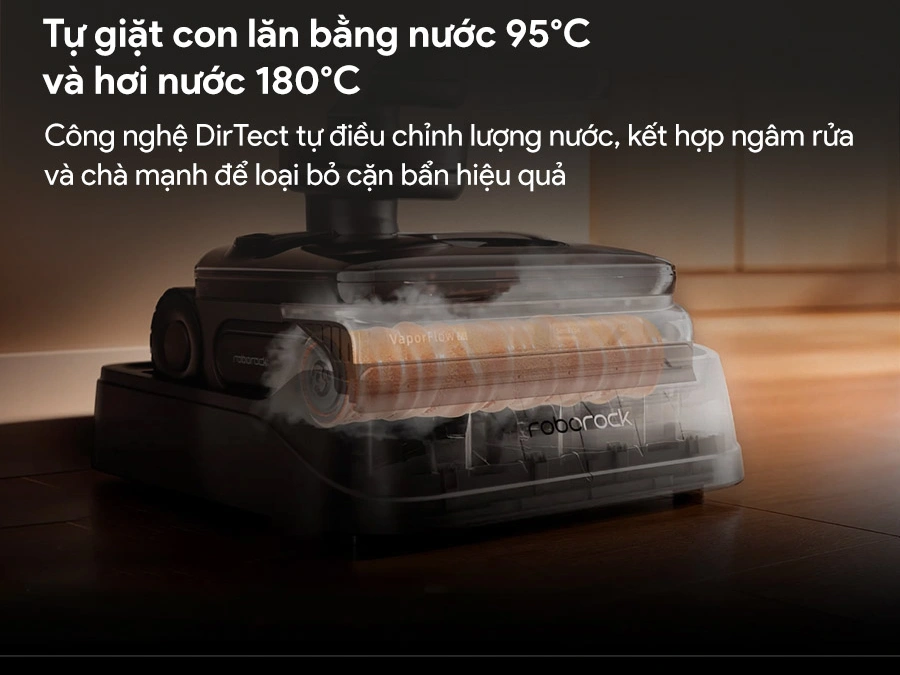 Máy Hút Bụi Lau Nhà Roborock F25 Ultra Steam Gen 2