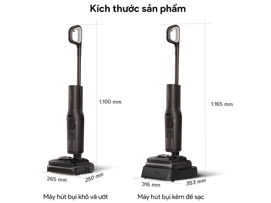 Máy Hút Bụi Lau Nhà Roborock F25 Ultra Steam Gen 2