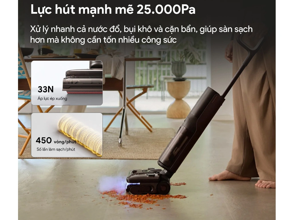 Máy Hút Bụi Lau Nhà Roborock F25 Ultra Steam Gen 2
