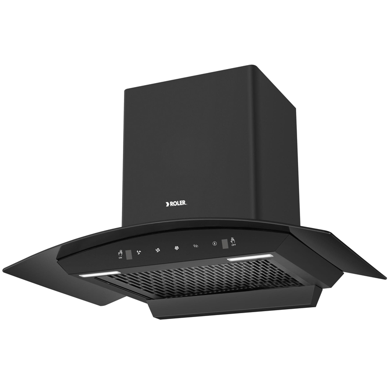 Máy hút mùi kính cong Roler RRH-7118AB