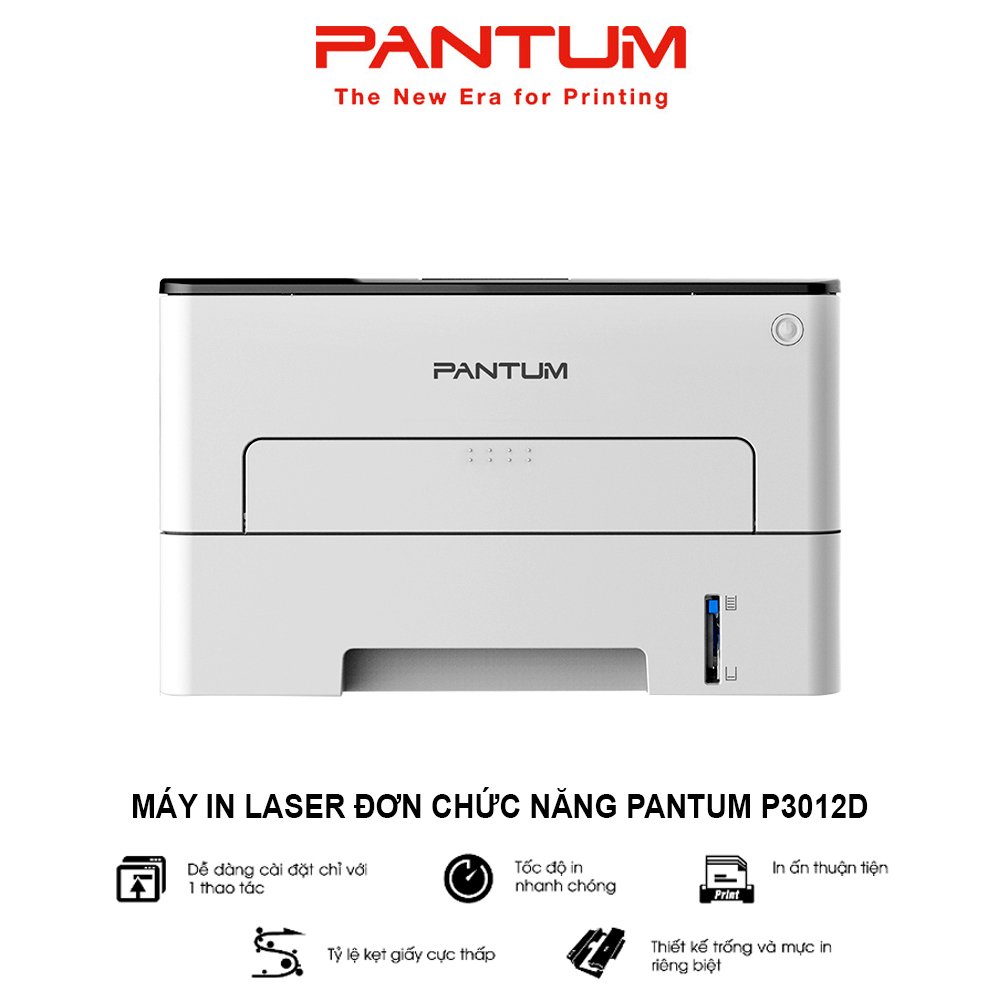 Máy in đơn chức năng Pantum P3012D (duplex)