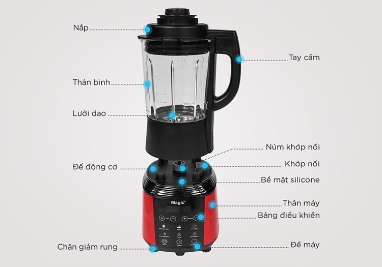 Máy làm sữa hạt Magic A-96
