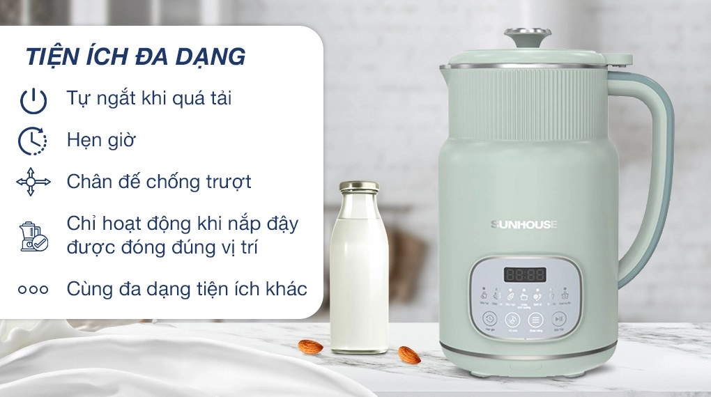 Máy làm sữa hạt Sunhouse SHD5260