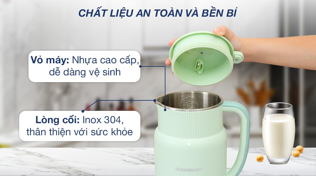 Máy làm sữa hạt Sunhouse SHD5260