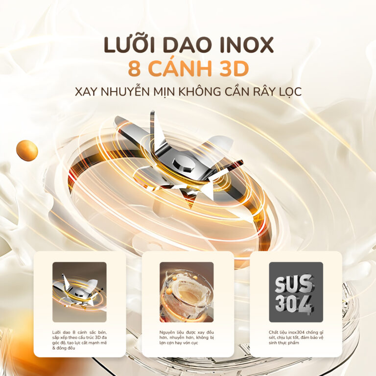 Máy làm sữa hạt Unie UCB15