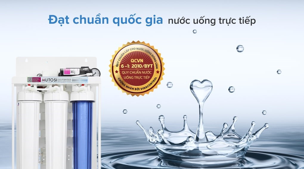 Máy lọc nước bán công nghiệp Mutosi RO 6 cấp MP-30