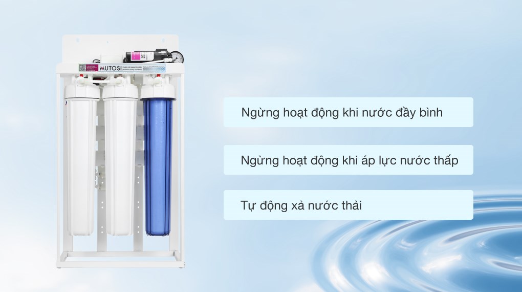 Máy lọc nước bán công nghiệp Mutosi RO 6 cấp MP-30