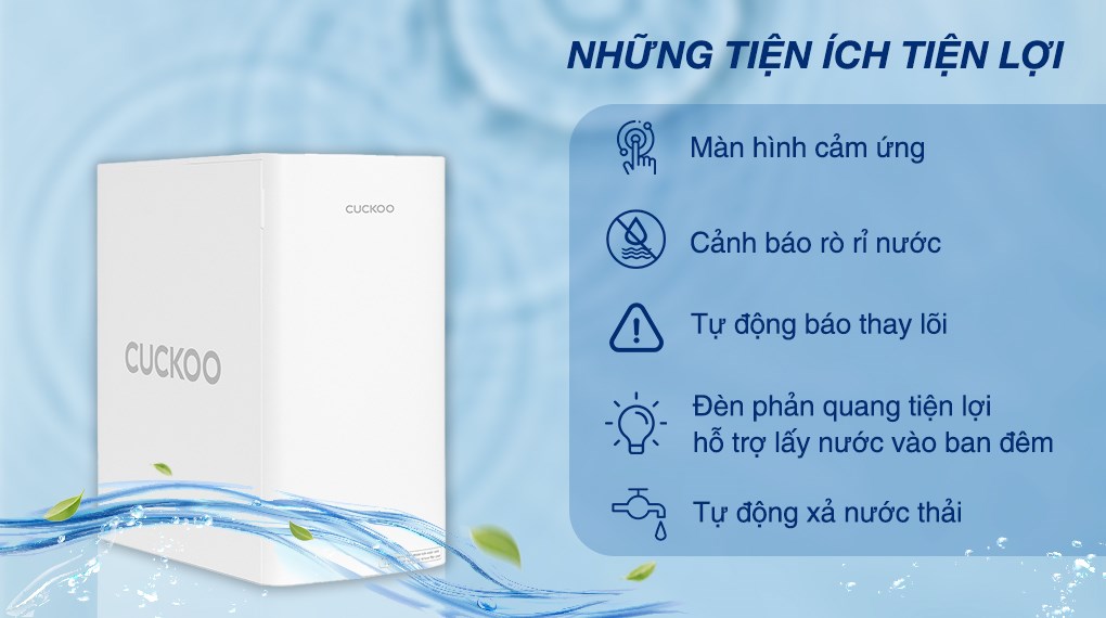 Máy Lọc Nước Cuckoo CP-YR701UW