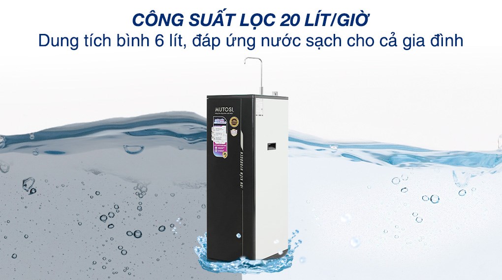 Máy lọc nước ion kiềm Mutosi Hydrogen 10 cấp MP-S1001H