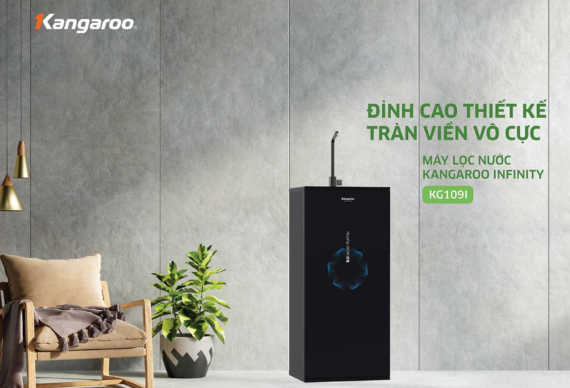 Máy lọc nước Kangaroo 9 cấp infinity KG109I