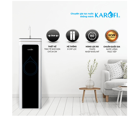 Máy lọc nước Karofi 8 Cấp N-P138