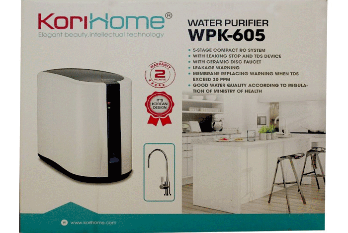Máy lọc nước Korihome 6 lõi WPK-605
