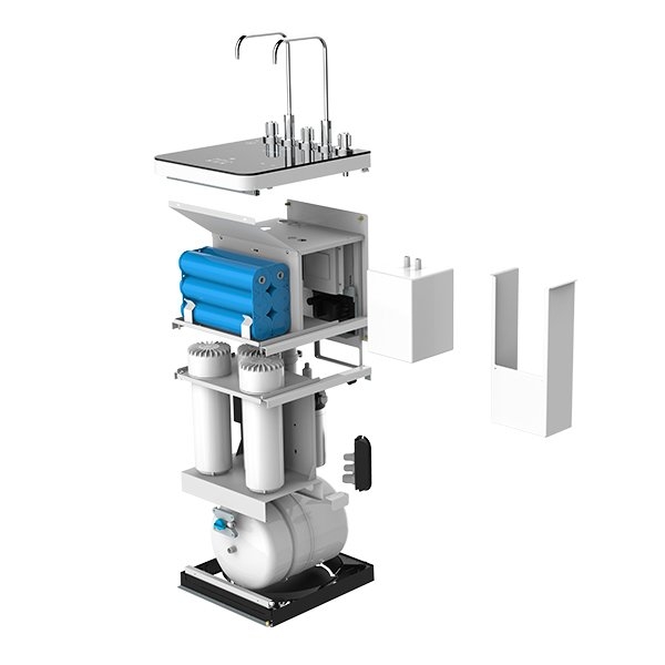 Máy lọc nước nóng lạnh 10 cấp Karofi KAD-D52