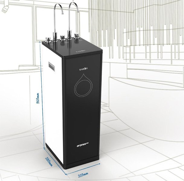 Máy lọc nước nóng lạnh Karofi Optimus Duo O-D138