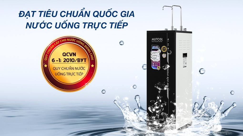 Máy lọc nước nóng lạnh nguội ion kiềm Mutosi Hydrogen 10 cấp MP-S1021H