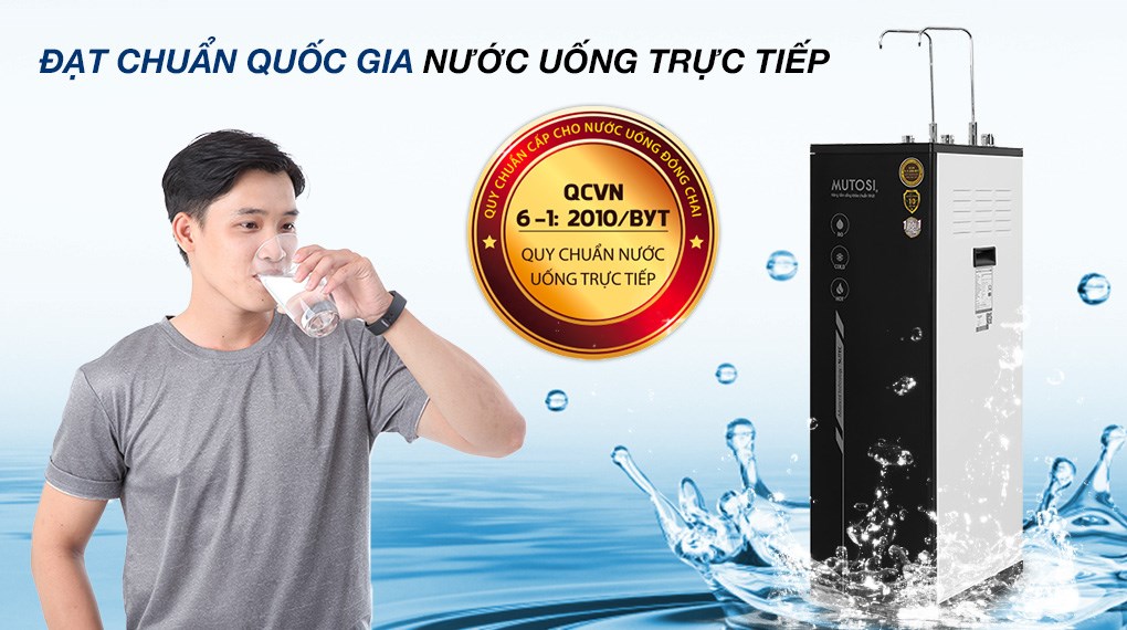 Máy lọc nước nóng lạnh nguội Mutosi RO 10 cấp MP-S1011