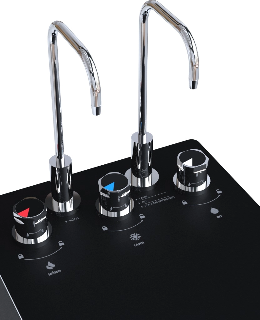 Máy lọc nước nóng nguội lạnh ion kiềm hydrogen Mutosi RO 11 cấp MP-S98H