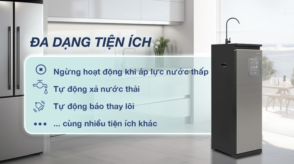 Máy lọc nước Panasonic 11 lớp lọc RO TK-CA813F-VN -Malaysia