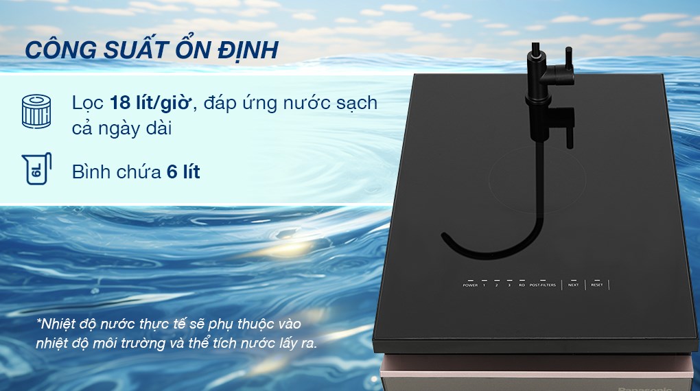 Máy lọc nước Panasonic 11 lớp lọc RO TK-CA813F-VN -Malaysia