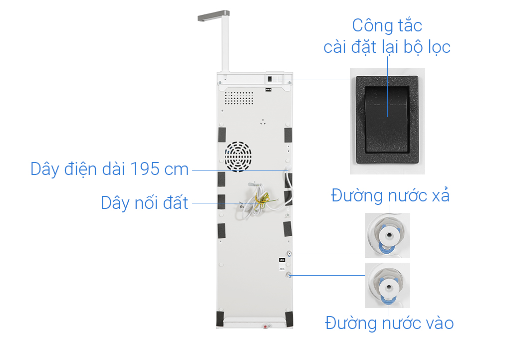 Máy lọc nước RO 10 cấp Toshiba TWP-N2396SVN(W)