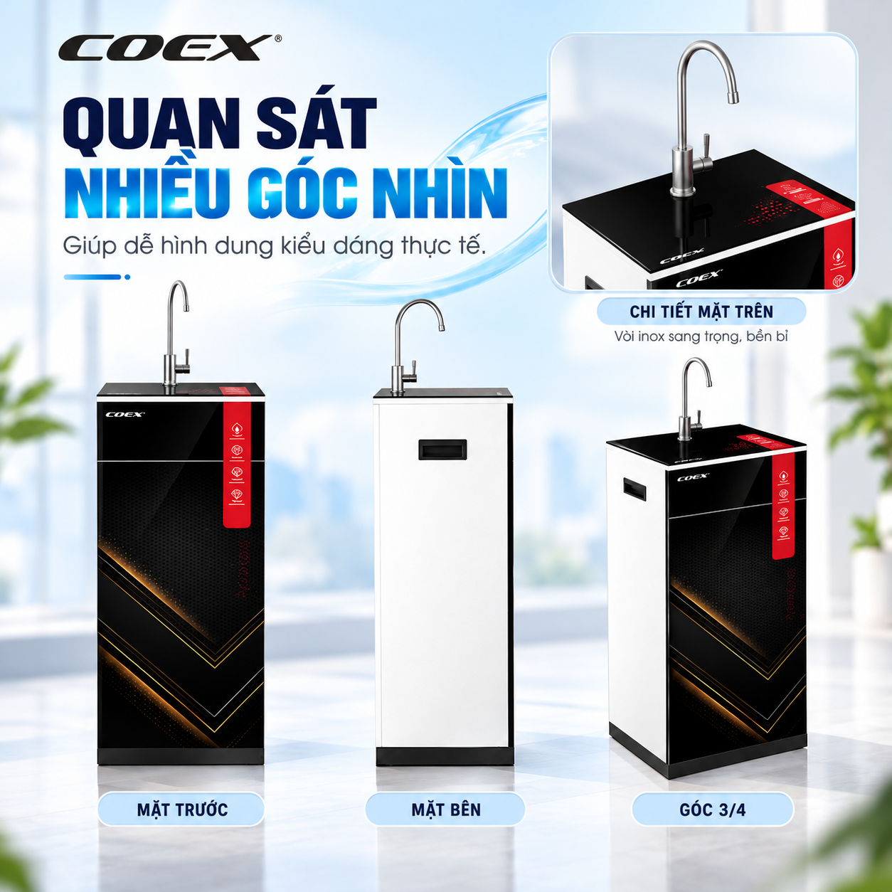 Máy Lọc Nước RO 9 cấp Coex WP-7111