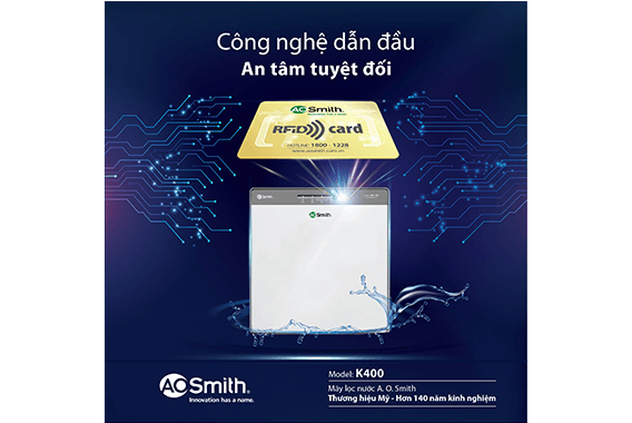 Máy lọc nước RO Aosmith K400