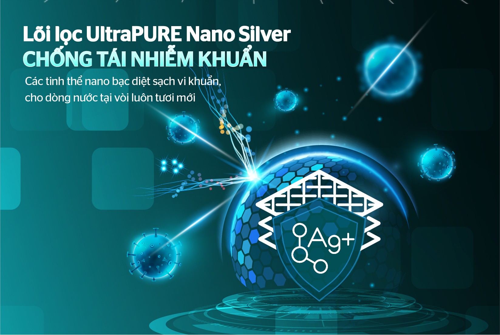 Máy lọc nước RO UltraPURE Sunhouse 10 cấp SHA8695M