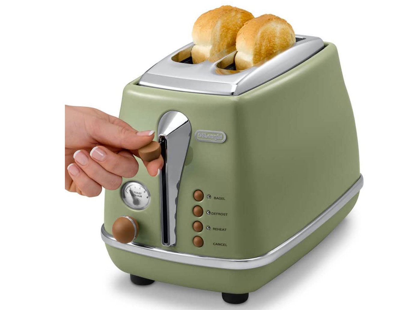 Máy nướng bánh mì De'Longhi CTOV2103.GR