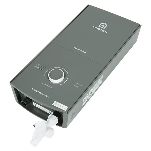 Máy nước nóng trực tiếp Ariston 4,5KW Aures Premium 4.5P Space-có bơm