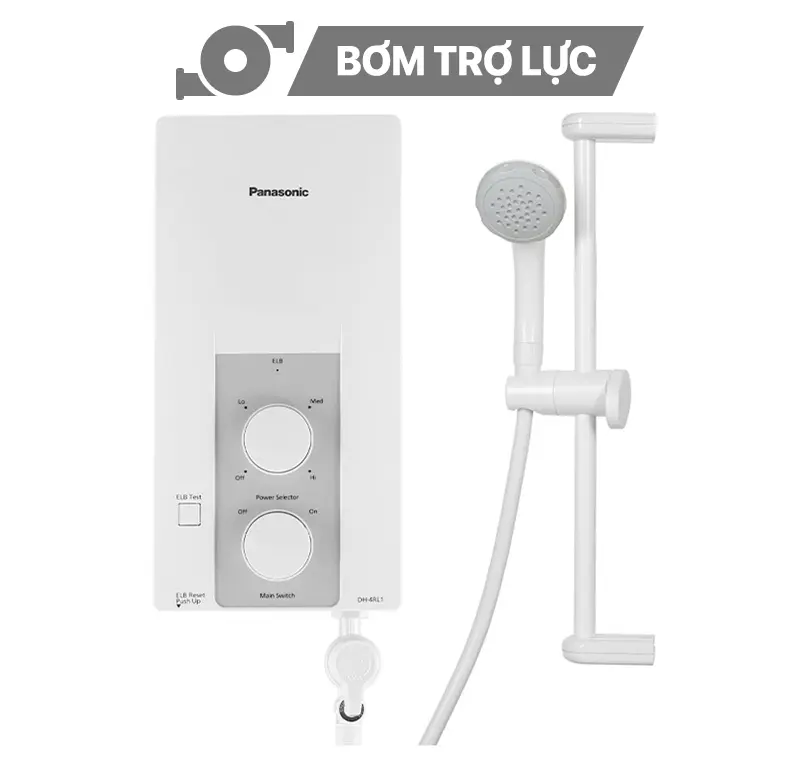 Máy nước nóng trực tiếp Panasonic 4,5KW DH-4RP1VW có bơm