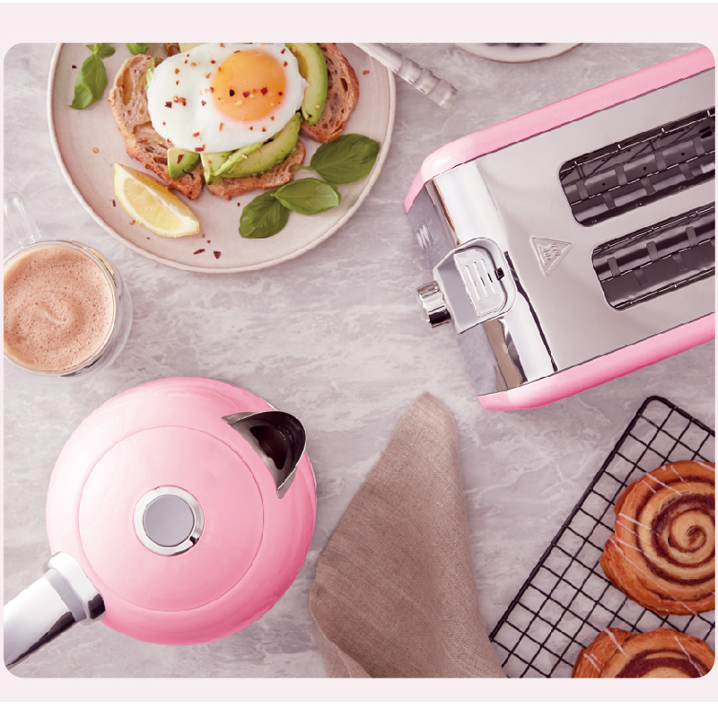 Máy nướng bánh mì Roler RTS-5137PKE (Màu hồng)