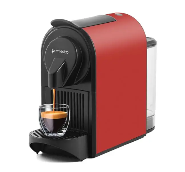 Máy pha cà phê viên nén Perfetto P.09 - đen/ đỏ