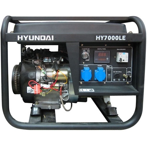 Máy phát điện có đề Huyndai HY7000LE (5.0-5.5 KW)