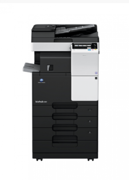 Máy photocopy KONICA MINOLTA Bizhub 367 -Copy-In mạng-Quét màu,DADF,Duplex