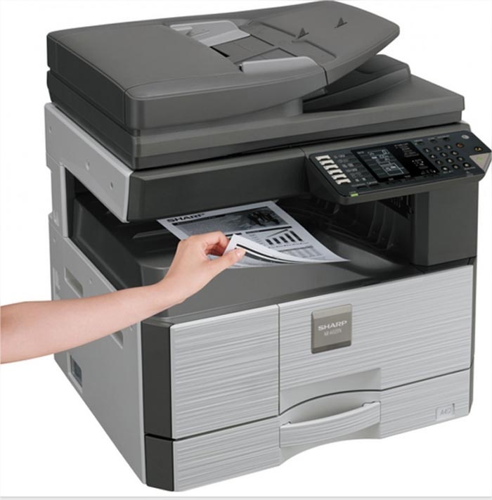 Máy Photocopy kỹ thuật số SHARP AR-6026N (In mạng,copy,scan màu,Duplex)