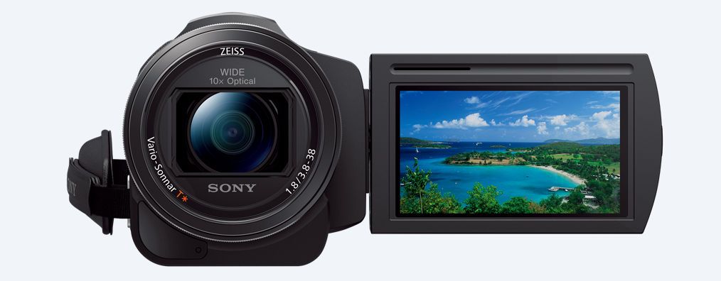 Máy quay Sony AXP35 4K Handycam với Máy chiếu tích hợp