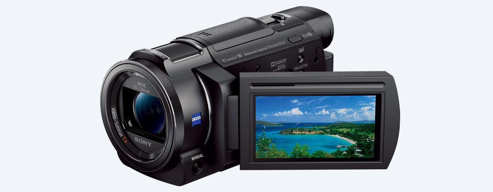 Máy quay Sony AXP35 4K Handycam với Máy chiếu tích hợp
