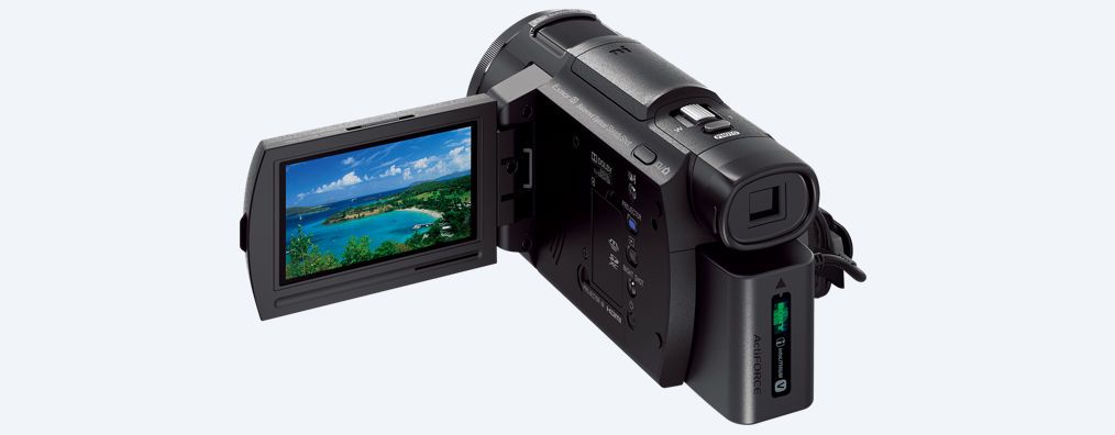 Máy quay Sony AXP35 4K Handycam với Máy chiếu tích hợp