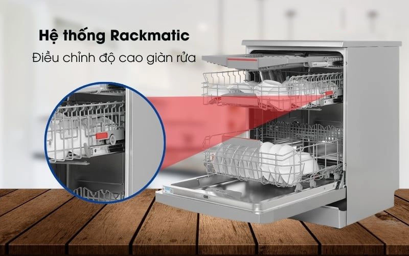 Máy rửa bát 14 bộ Bosch SMS6ZCI01P - Germany