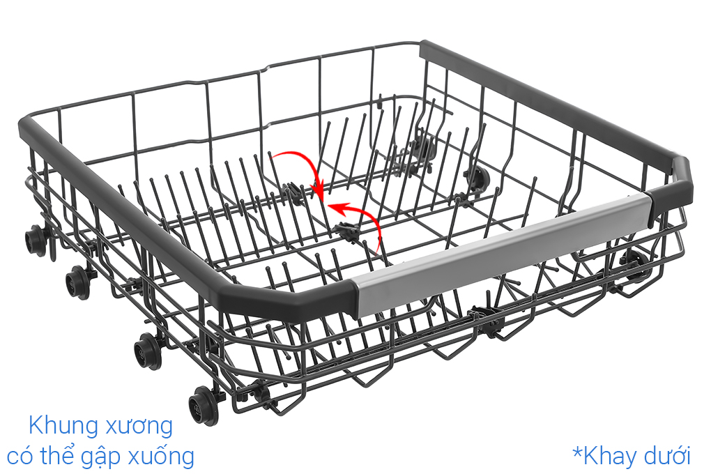 Máy rửa bát 14 bộ độc lập LG TrueSteam™ LDT14BGA3