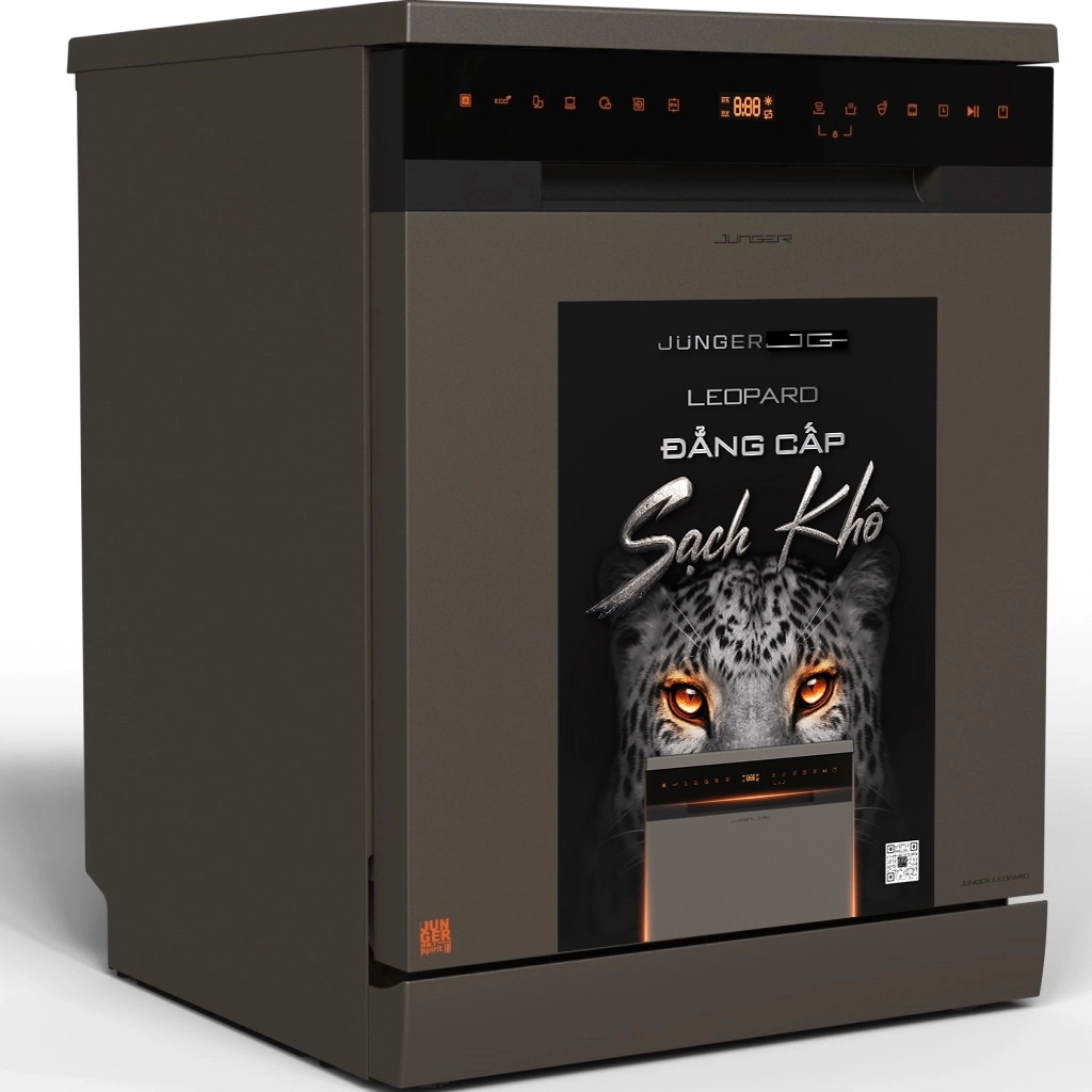 Máy rửa bát 15 bộ Junger DWJ-163-MS Thailand