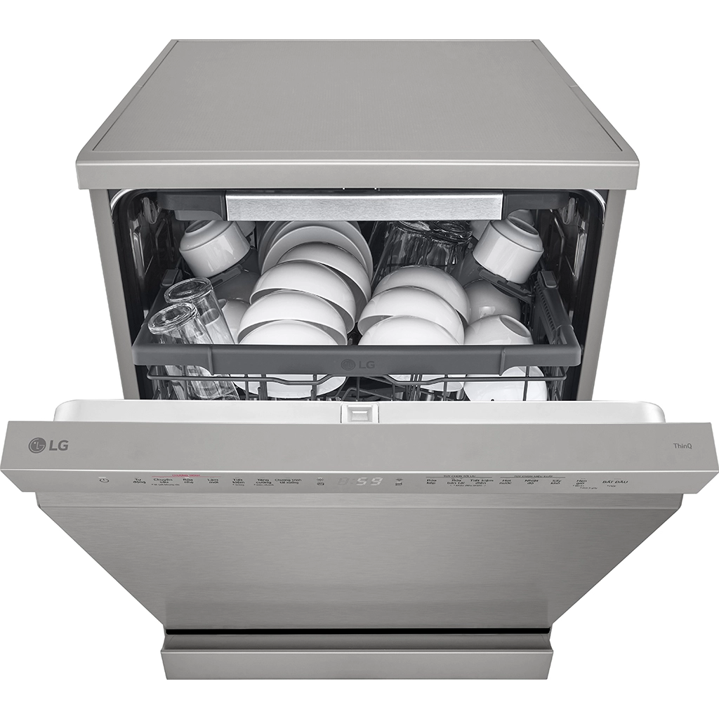Máy rửa bát độc lập 14 bộ LG Quadwash TrueSteam LDT14SVA4.APYPEVN