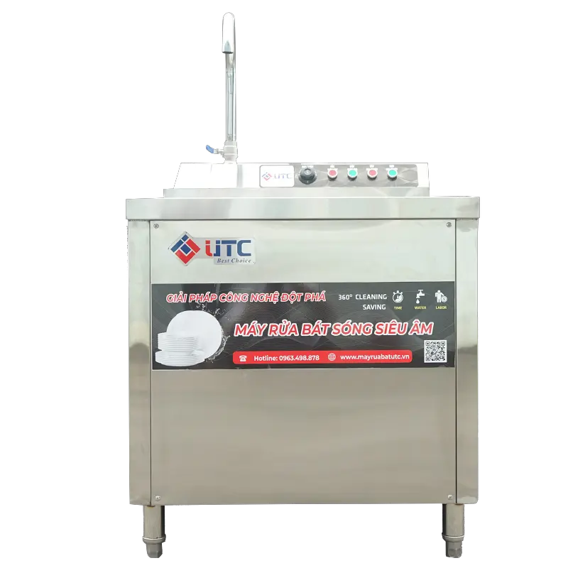 Máy rửa bát siêu âm UTC 1000HS