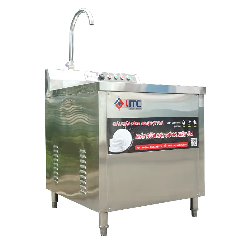 Máy rửa bát siêu âm UTC 1000HS