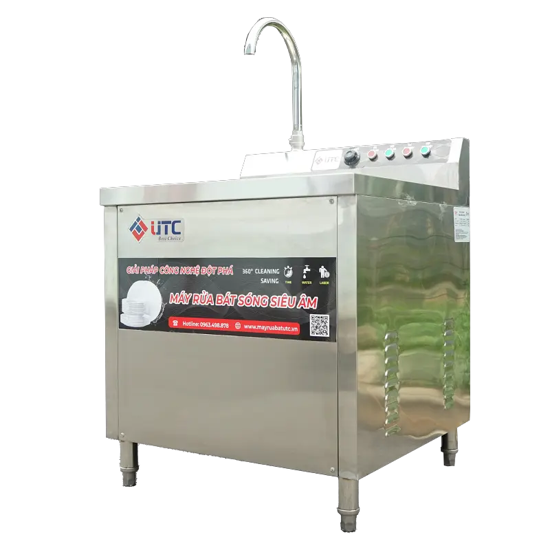 Máy rửa bát siêu âm UTC 1000HS